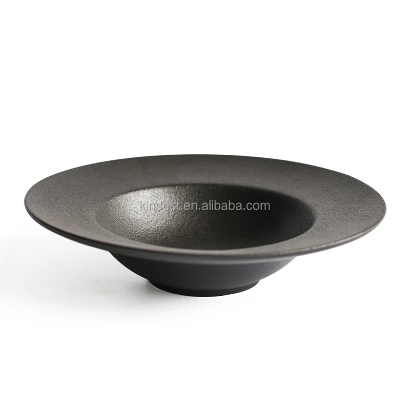 Currently Mould Small Moq Porcelain Pasta Deep Dish Bowl For Sale Matt