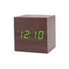 LED Wood Clocks Analog 2300MAH Rechargeable Digital Clock