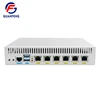 6 LAN VPN router fanless industrial computer Intel Core mini pc i3-7100U i5-7200U i7-7500U dual-core Pfsense firewall