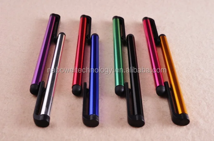 OEM customized mini custom aluminum touch screen stylus for For ipad Phone/ iPhone Samsung/ Tablet S Pen