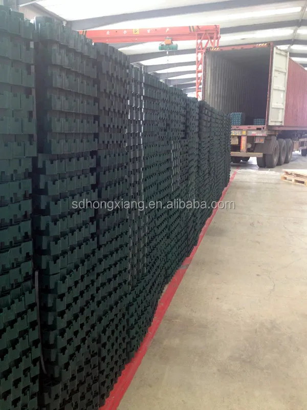 Plastic grass pavers for parking lot