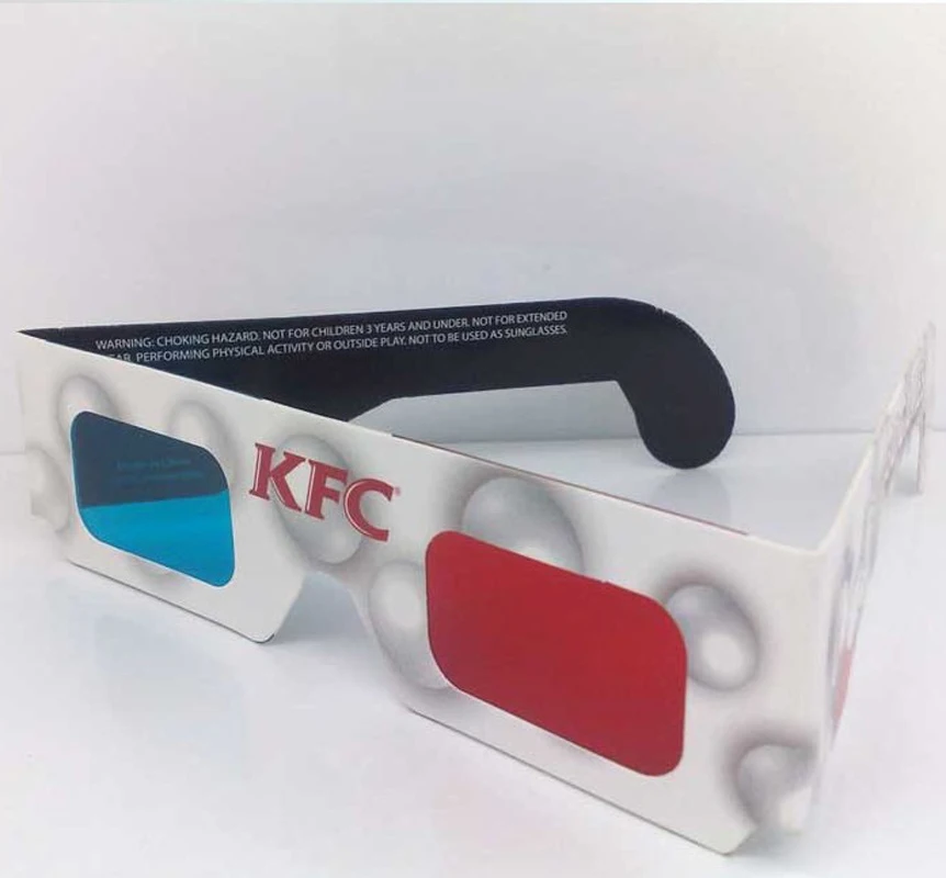 Oem Printing Red Blue Paper 3d Glasses,3d Video Glasses,Red Cyan Glasses Buy 3d Video Glasses