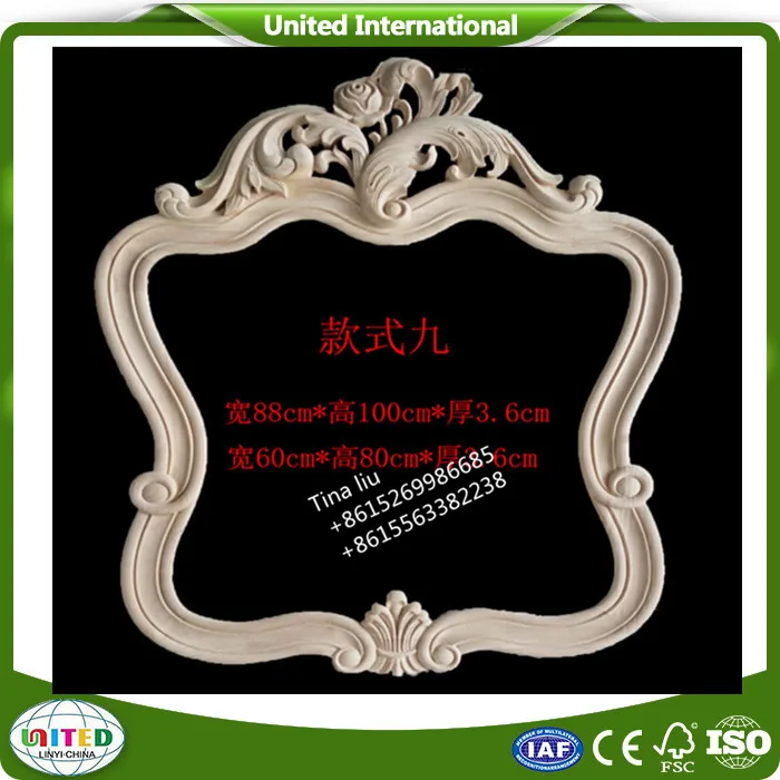 anqitue wood carved mirror frames