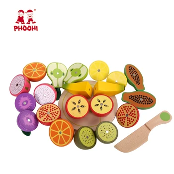fruit slice toy set