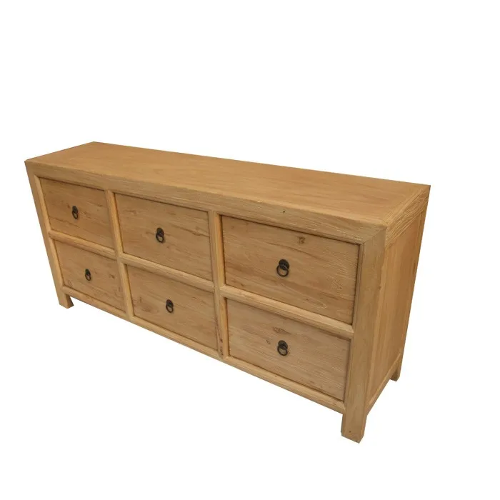 Wholesale Reproduction Solid Reclaimed Wood Furniture Chests Of Drawers