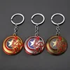 Iron man palm key ring avengers thanos glove metal key ring avengers captain America shield key ring