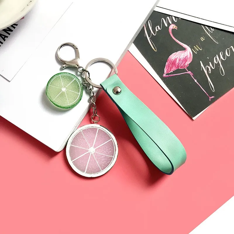 Custom 3d Cute Pvc Fruit Keyrings / Handmade Key Ring Buy Custom