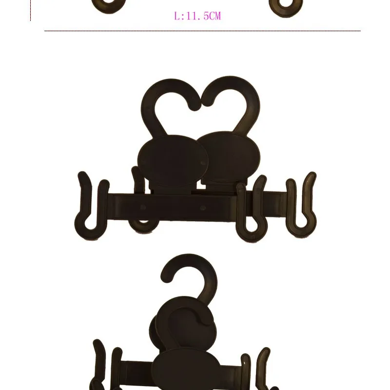 Black Plastic Flip-flop Shoe Display Hangers