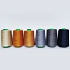 Tex 60 90 China Manufacturer Spool Stitch Royal Jean Dacron Thick Cotton Thread for Sewing