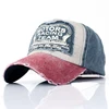 Custom Hot Selling Embroidery Sample Free Plain Distressed Worn-Out frayed Baseball Caps