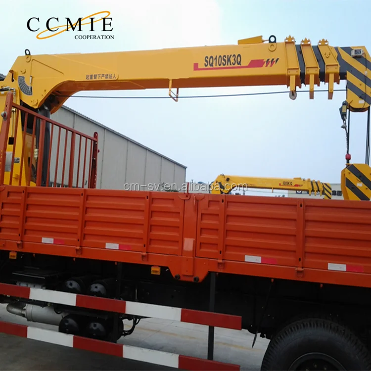 Famous Tractor Hydraulic Crane 10 Ton Mobile Crane Telescopic Boom