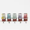 Clear jade stone 510 flat drip tip for vape rda rta rba atomizer online shopping hong kong