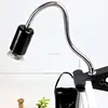 Flexible Gooseneck E27 Base Lamp Holder Reptile Lizard Turtle UV Basking Light