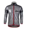 2018/2019 men light weight waterproof polyester sport cycling bike plain custom logo rain jacket wholesale