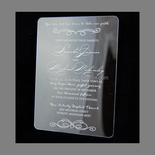 Custom Mirror Acrylic Wedding Invitations For Party Decorate Custom Mirror Acrylic Wedding Invitations For Party Decorate