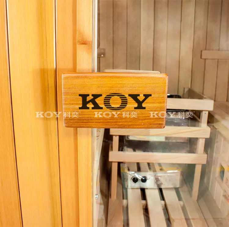 02s1 Modern Style Garden Sauna Cedar Wood Outdoor Finnish Sauna