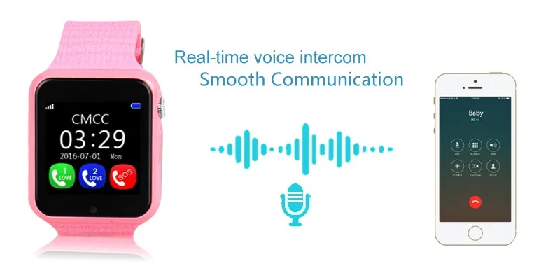 Free Shipping cost 2 Piceces of Bluetooth SIM Card Smart Watch