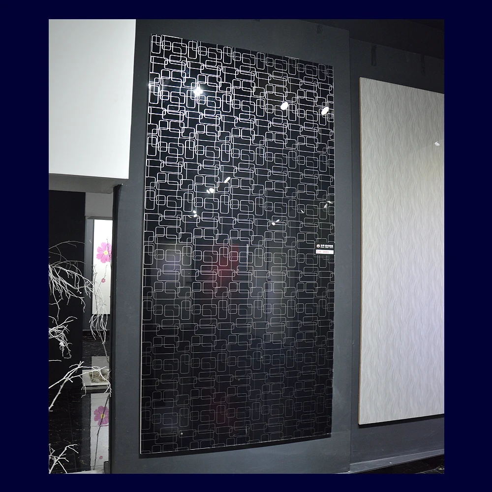 Zh Brand High Gloss Uv Painted Mdf Black Glossy Mdf Panel Buy Black