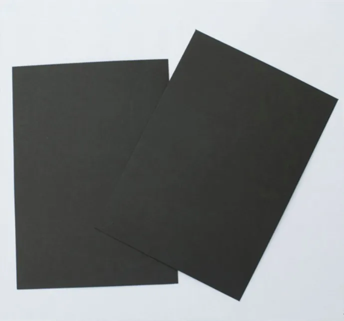 150g 230g 350g Full Size And Half Size Black Cardboard Papercard - Buy ...