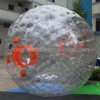 inflatable ball to get in