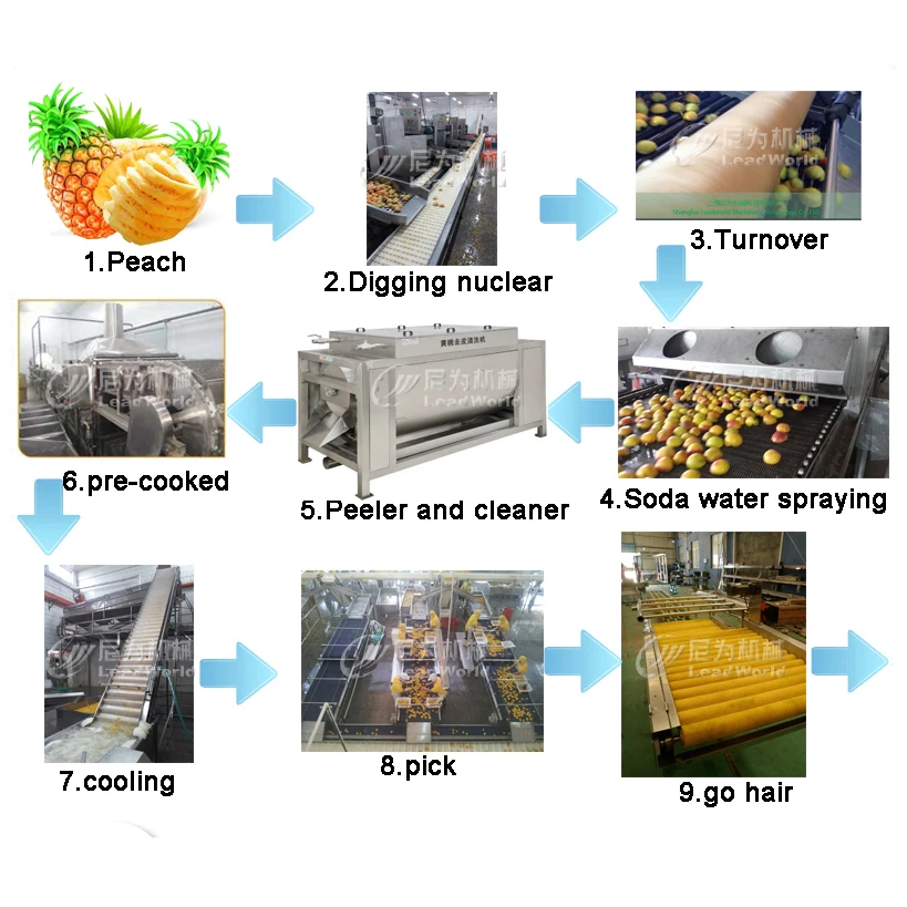 Planta De Procesamiento De Piña Enlatada Automatizada - Buy Piña Planta ...