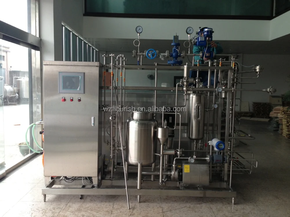 Fully Automatic Tubular UHT Milk Pasteurizer/Sterilizer