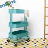 Multi-Functional Shelves Steel Kitchen Bathroom Home Storage Rack/Shelf Trolley