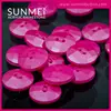 Candy Color 2 Holes Acrylic Fashion Custom Buttons for T-shirt