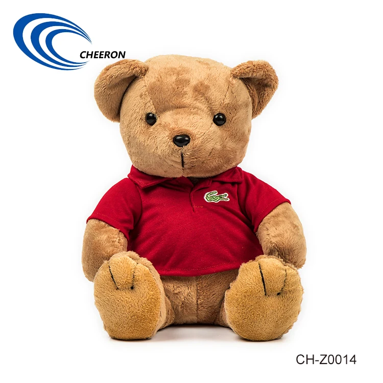 custom logo teddy bear