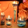 OEM/ODM Decorative Birthday And Christmas Color Jelly Glass Candle Ho