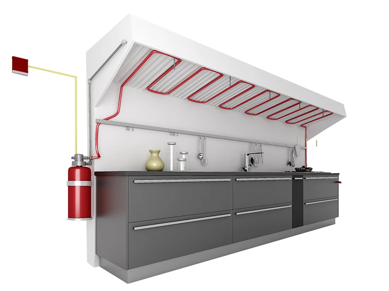 Automatic Fire Suppression System For Commercial Kitchen ...