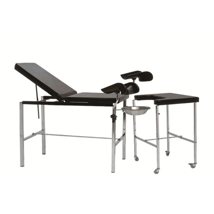 Stainless steel modern medical examination table for sale gynecology delivery table