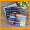 Hot Sale PVC Box Packing 40/2 500m/cone Small Cone 100% Polyester Sewing Thread