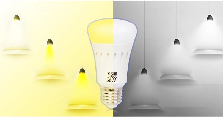 multi-purpose e27 7w zigbee dimmable color tunable smart led bulbs