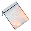 OEM liquid silicone fabric waterproof fireproof bag for document money valuables