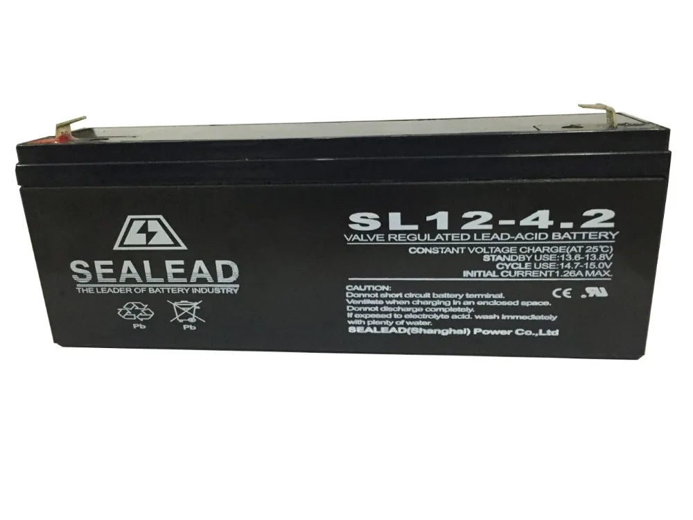 12v 4.2Ah rechargeable battery