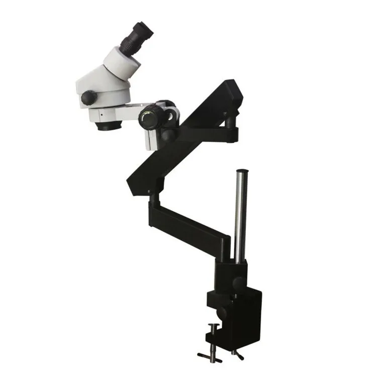 High Quality Flexible Adjustable Arm Boom Stand Zoom Stereo Microscope ...