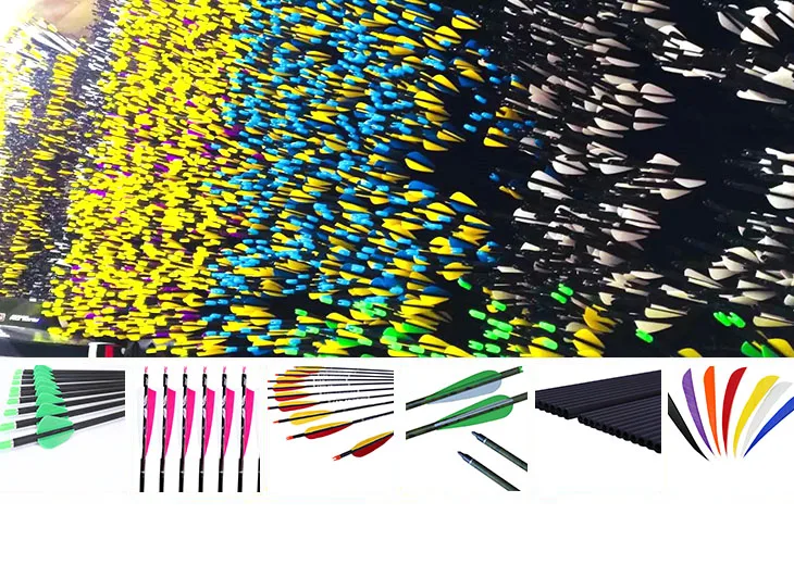 compound bow pure carbon archery arrows