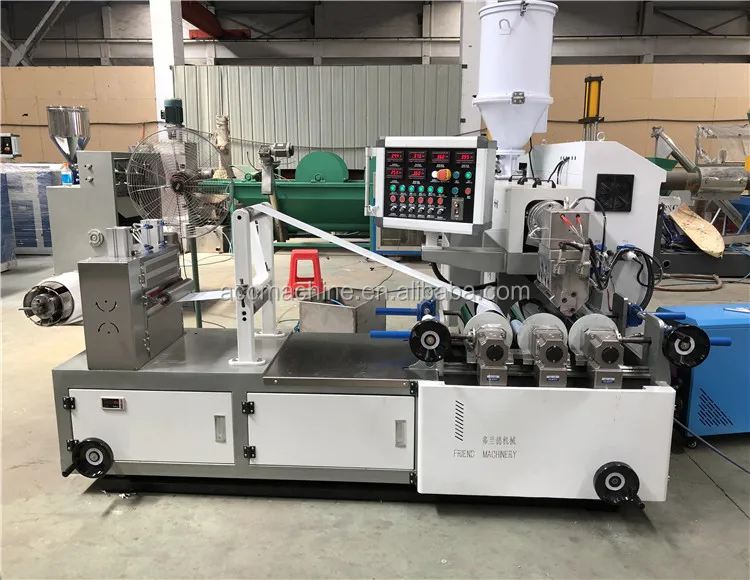 Laboratory Type Plastic Sheet Extrusion Line/small Pe Sheet Extruding