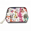 Promotion Cool Summer PU Leather Mini Cosmetic Bag for Stash Your Change Stylishly make up small pouch