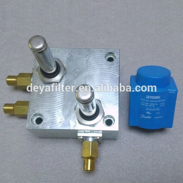 Genuino York Compresor De Refrigeración Válvula Solenoide 026-37588-000 ...