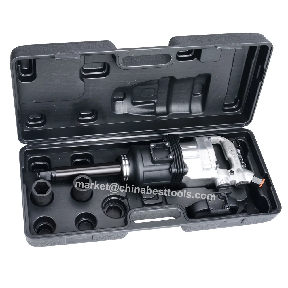 Sat1701k Pneumatic Spanner Wrench Kit Professional Car Repair Tools