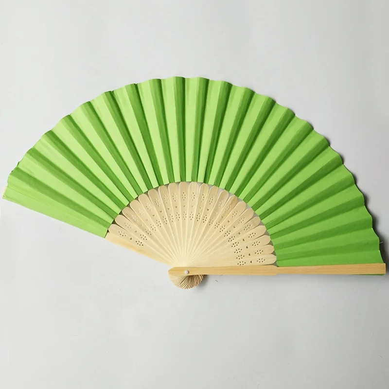 21cm Blank White Bamboo Paper Fan Wedding Favor Promotional Fan Buy Paper Fan Wedding,Bamboo
