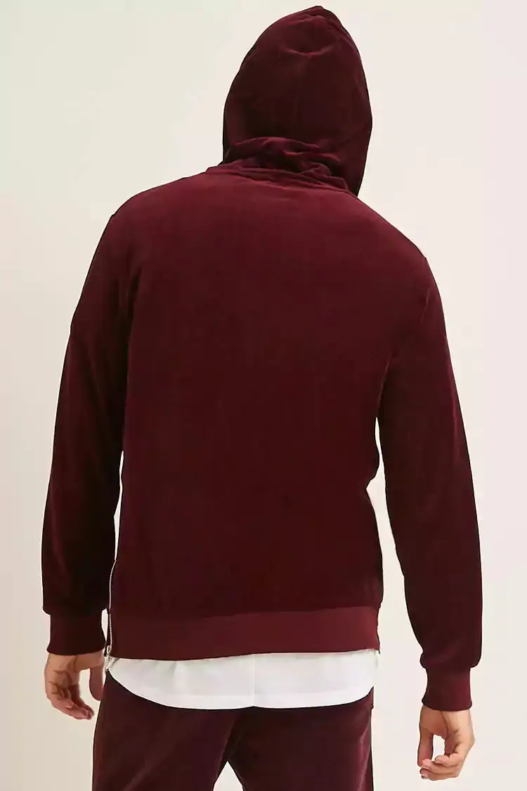 Wholesale Customized High Quality Mens Velvet Hoodies Buy Velvet