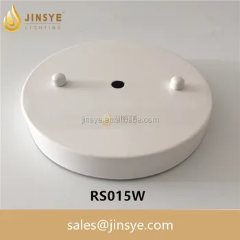 5 White Modern Ceiling Canopy Kit For Light Fixtures Lamp Part View Ceiling Rose Product Details From Jinsanye Import Export Fuzhou Co Ltd