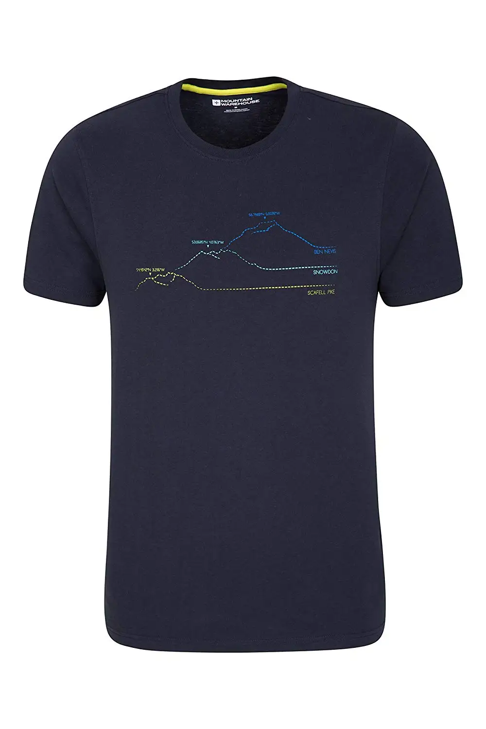 mountain warehouse 3 peaks t shirt