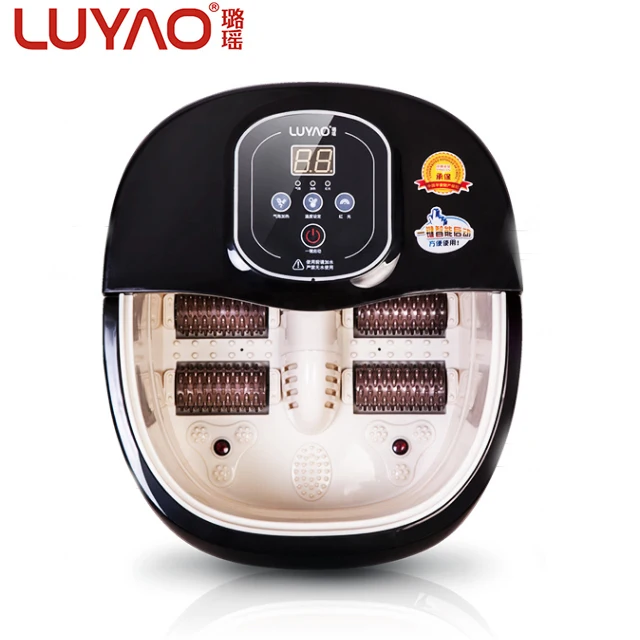 Luyao pop relax electric pedicure foot spa bath massager