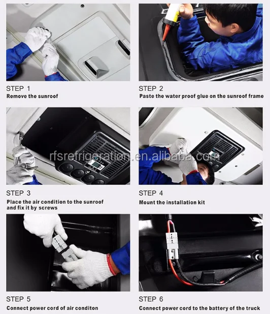 installation of dc rv air conditioner