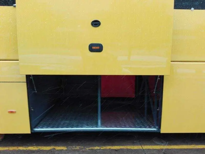 Pneumatic Bus Luggage Compartment Door Panel With Lock Buy Bus