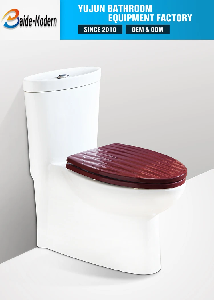 Bathroom Rimless Anglo Indian Chinese Wc Colored One Piece Toilet Eco